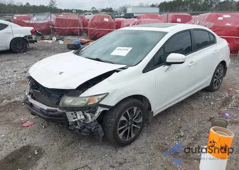 2015 Honda Civic Ex z USA, uszkodzony, nr VIN 19XFB2F88FE056538